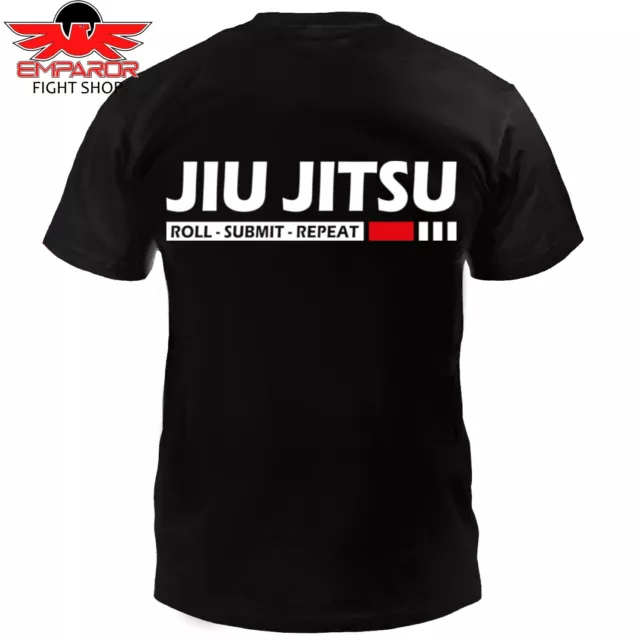 Dynamix Athletics T-Shirt Jiu Jitsu Submit Schwarz BJJ Grappling Herren S M L XL