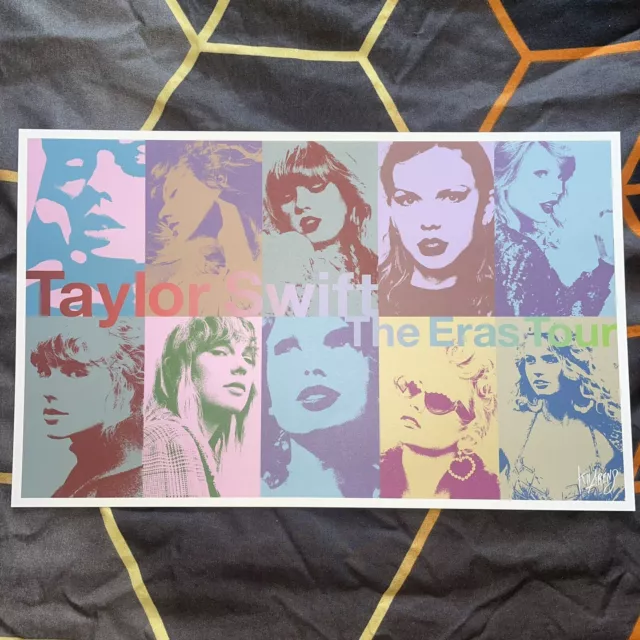 Taylor Swift Eras Tour Vip Package Poster #1 (New) Official Merch Uk ...