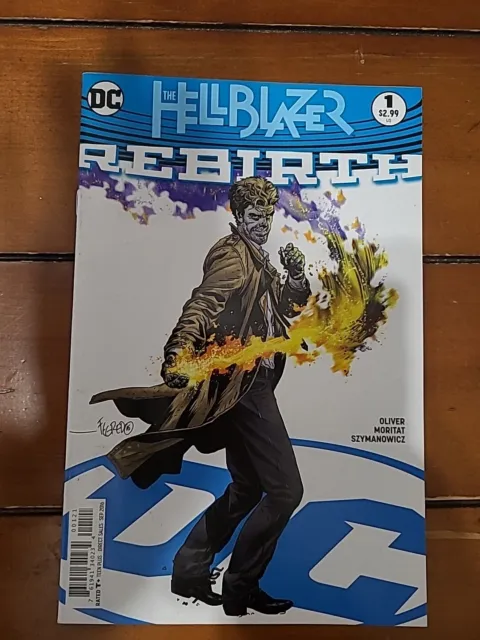 DC Comics The Hellblazer Rebirth #1 Variant Cover