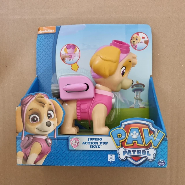 Paw Patrol Imperméable Fille, Skye Manteau De Pluie, Veste Pluie Enfant Résistante à L'Eau Rose