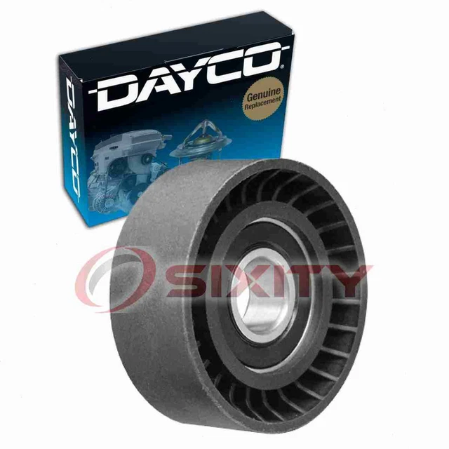 Dayco Smooth Pulley Drive Belt Idler Pulley for 2011-2013 Mercedes-Benz CL63 mw