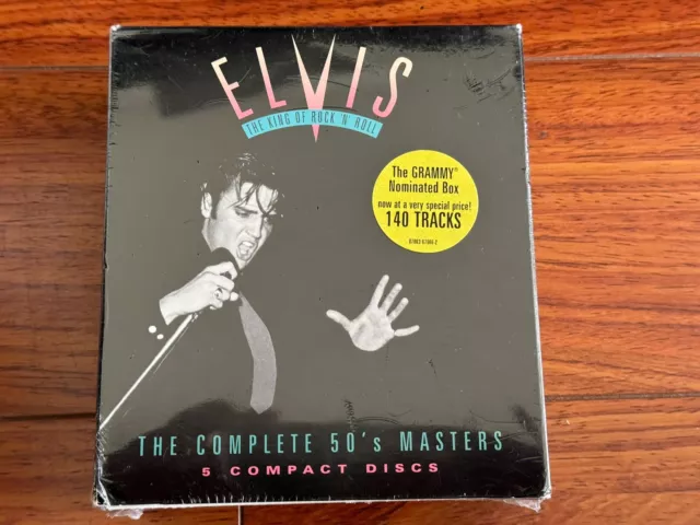 The King of Rock N Roll The Complete 50's Masters 5 CD Box Set Elvis Presley NEW
