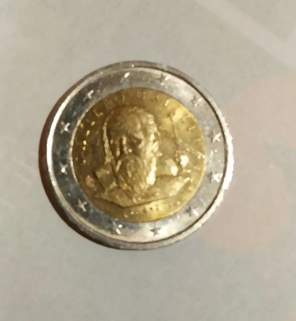 2 EURO Galileo Galilei Con Errori Conio EUR 25,00 PicClick IT 2 EURO Galileo Galilei Con Errori Conio EUR 25,00 PicClick IT