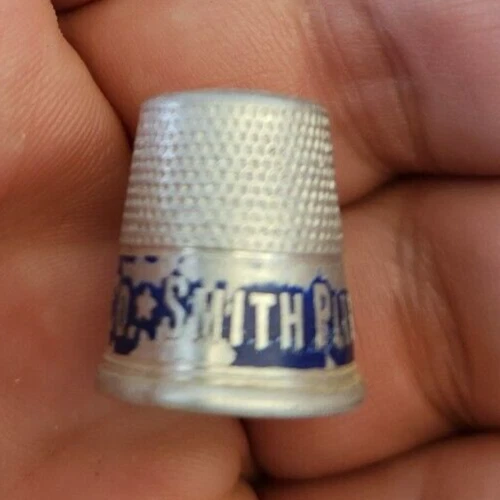 Smiths Plumbing & Heating Vintage Sewing Thimble