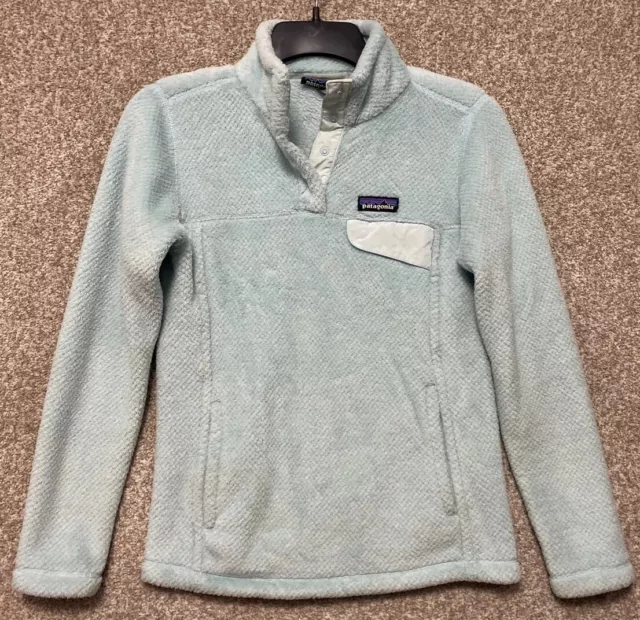 Patagonia Womens Blue Re-Tool Snap-T Fleece Pullover 25443 Size XS