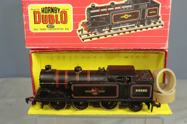 HORNBY DUBLO  No.2217 (ex LNER) 0-6-2T BR TANK LOCO  " WITH COAL"   VN MIB