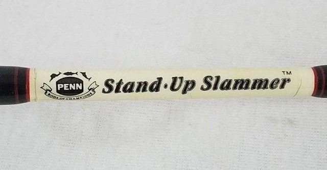 PENN SLC-2455 MS 5-1/2 Ft Stand-Up SLAMMER Med Action 30-60 LB Line Fishing Pole $79.99 - PicClick PENN SLC-2455 MS 5-1/2 Ft Stand-Up SLAMMER Med Action 30-60 LB Line Fishing Pole $79.99 - PicClick