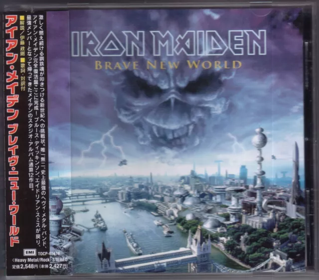 CD Iron Maiden Brave New World Japan w/obi TOCP 65418