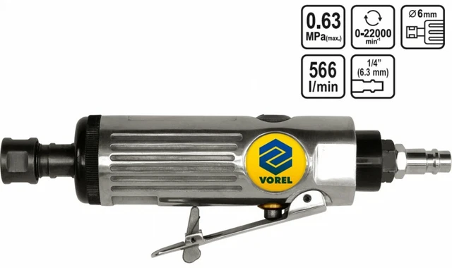 Smerigliatrice A Stilo KS Tools 515.5415 - Aria Compressa 23.000 Giri/min, Per Lavori Di Precisione - Foto 7