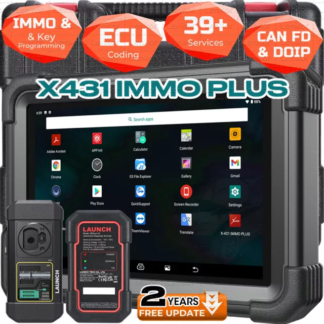 LAUNCH X431 IMMO Elite PLUS X-PROG3 diagnostics Clé IMMO Programming Codage ECU