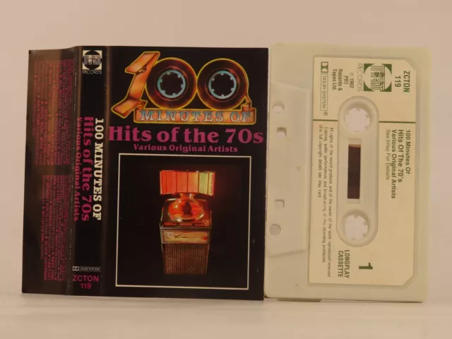 VARIOUS ARTIST HITS OF THE 70S (8) 20+ Track Audio Cassette PRT
