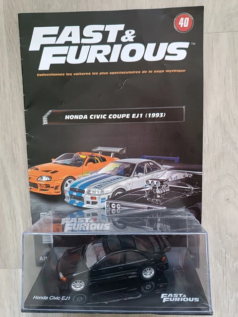 Voitures Fast And Furious Jada Toys Lot De 2 - Honda Civic 1993 & Mazda RX-7 1997 - 1:32