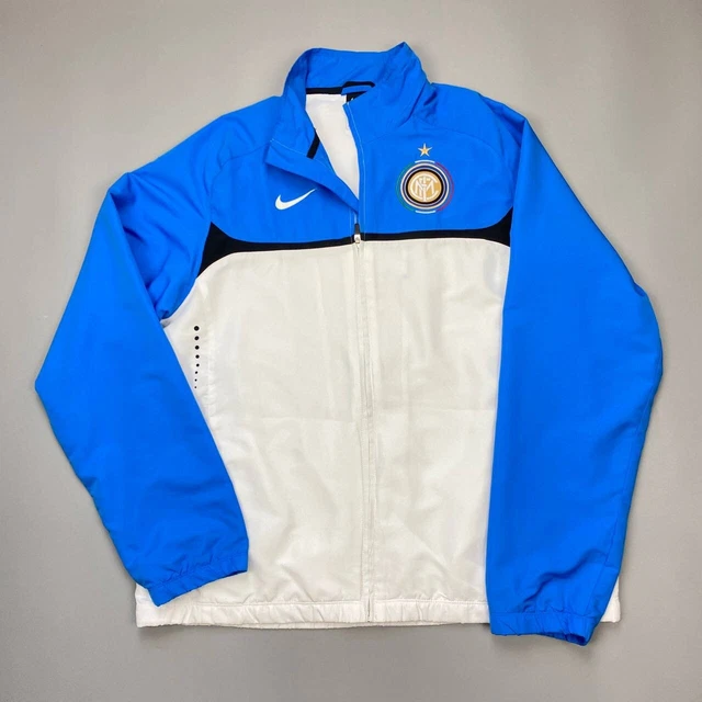 Inter Milan 2009 2010 Football Soccer Track Top Jacket Nike 377663-100 Treble