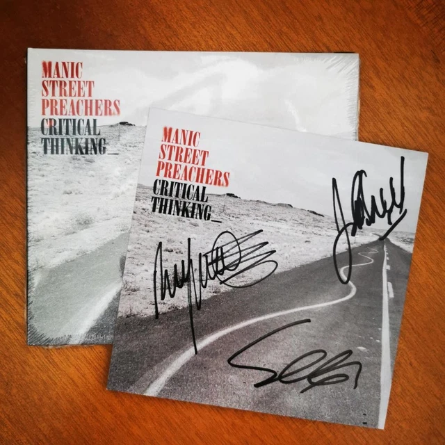 タイムセール 探し方 Street Manic Preachers 直筆サインカード 輸入デラックス盤 洋楽