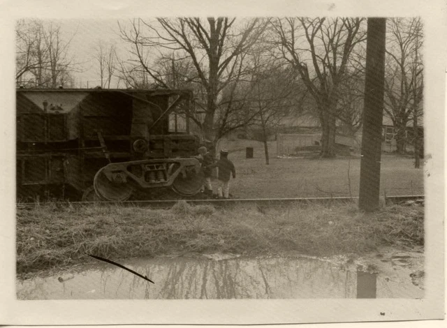 7Cc121 Not Rp 1969 Western Maryland Railroad Train Wreck New Windsor Md