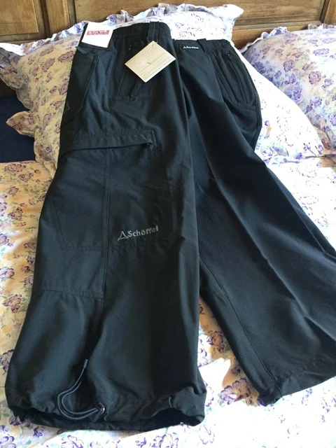 Pantalon Court (pantacour) Schoffel Stretch Noir Taille 46 Homme – Neuf Avec étiquettes