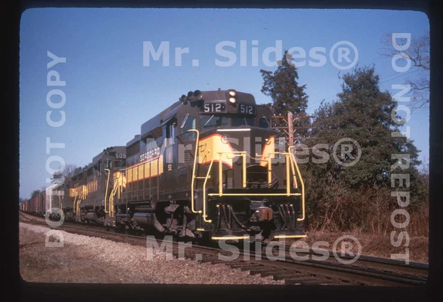 Duplicate Slide SAL Seaboard Air Line New GP30 512 & GP30 & GP30 Action