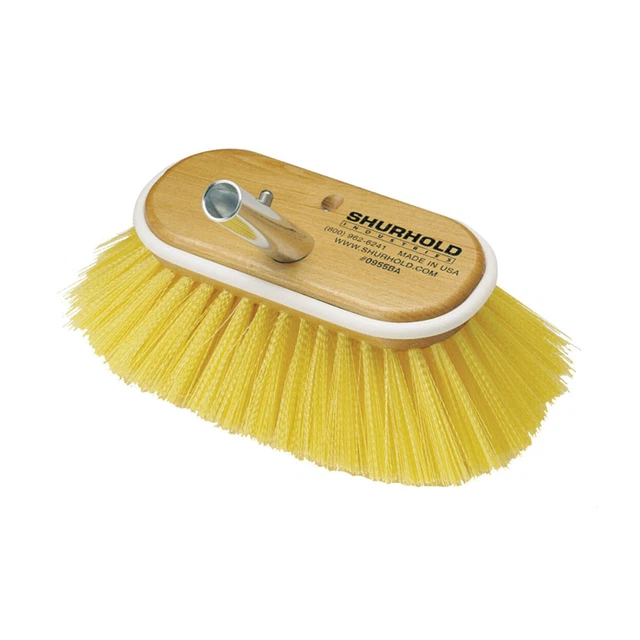 Shurhold 6" Polystyrene Medium Bristle Deck Brush