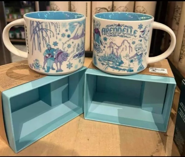2024 DISNEY PARKS Starbucks Been There Series "Arendelle" Frozen Elsa