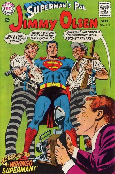 Superman's Pal Jimmy Olsen #114 DC Comics September Sept 1968 (GD+)