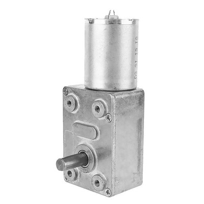 2RPM MagiDeal 12v Elevata Turbina Riduttore Elettrico Motore DC Alta coppia di Ingranaggi 
