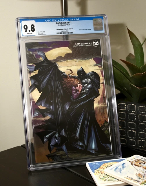 LOW POP! I Am Batman 1 Kirkham variant CGC 9.8 DC Comics 2021 Batman 423 Homage