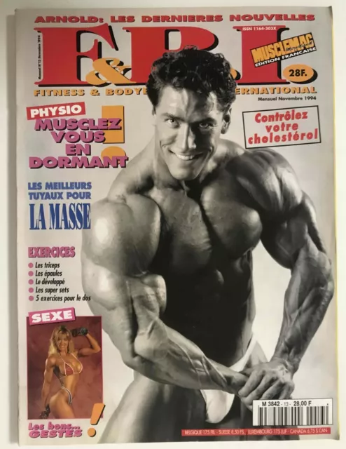 ►F.B.I. (MuscleMag - FR)  n°13 - 1994 - GREG ZULAK - DENISE PAGLIA - DUNCAN