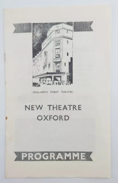 1948 The Bartered Bride Sadlers Wells Opera New Oxford Theatre