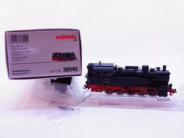 Märklin H0 38940 Dampflok BR 94.5-17 der DB mfx DCC Sound NEU in OVP #12073