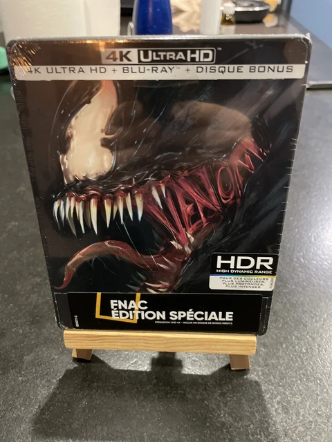 Venom Bluray Steelbook 4K Spéciale FNAC Marvel Spider-Man Spiderman France