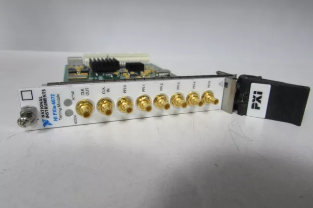 National Instruments NI PXIe-6672 Timing Module National Instruments NI PXIe-6672 Timing Module