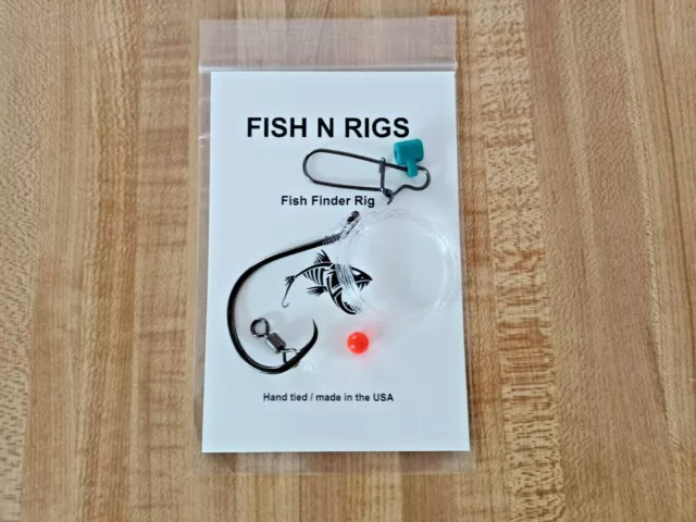 5 PCS FISH Finder Rigs Surf Fishing Rigs Striped Bass Drum Catfish  FF-32-6/0-50# $7.49 - PicClick