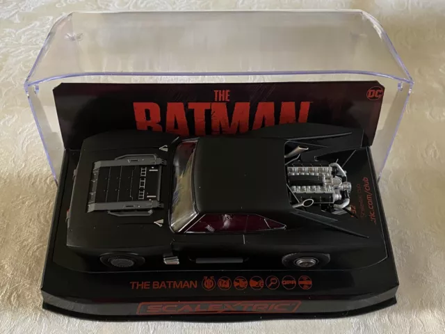 Scalextric C4442 Batmobile The Batman 2022 New Boxed