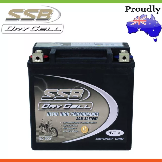 SSB 12V Ultra High Performance AGM Battery For APRILIA SRV850 ATC ABS '13-16