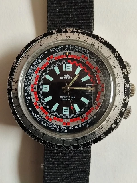 Montre De Plongée Vintage - Pour Pièces Détachées Ou Restauration - Occasion