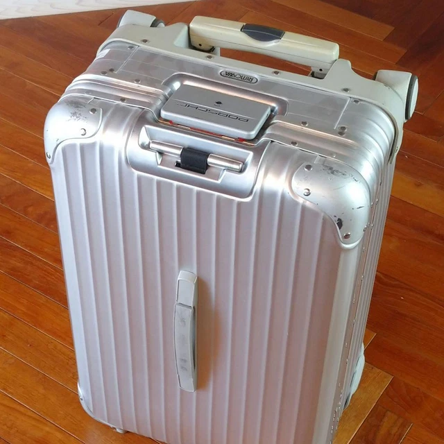 RIMOWA x Porsche collaboration genuine aluminum carry case 57cm x 35cm x 24cm