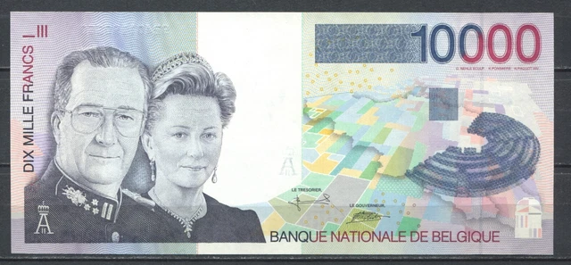 Belgie 1997 • 10000 francs • P# 147 • NEUF UNC (N-549) Belgium
