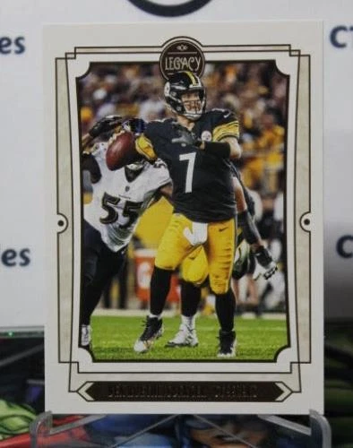 2019 Panini Legacy Ben Roethlisberger # 84 Nfl Pittsburgh Steelers Gridiron  Car