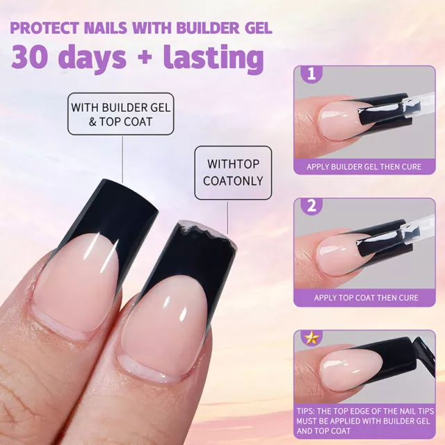 Nail Coffee Black New Seamless Nail Wear Removable g