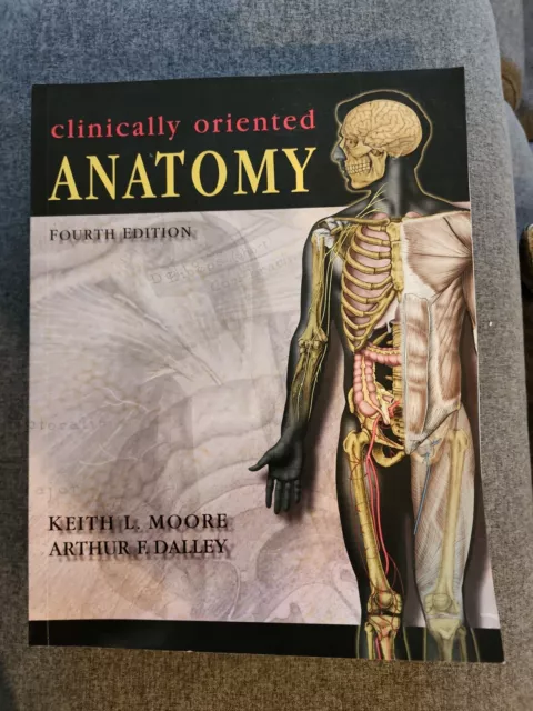 Clinically Oriented Anatomy by Keith L. Moore  (Paperback) Fourth Edition