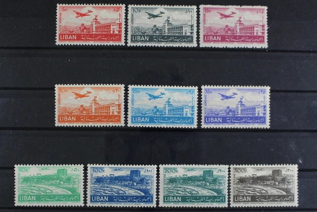 Libanon, MiNr. 473-482, postfrisch / MNH - 629736