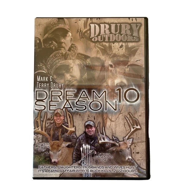 DRURY OUTDOORS DREAM Season 10 Hunting DVD $5.00 - PicClick