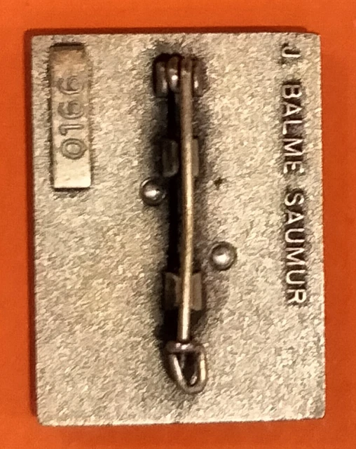 INSIGNE PUCELLE ARMÉE De Terre Cavalerie Cadets De Saumur Signé J Balme Saumur EUR 10,00