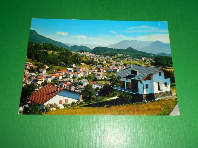 Cartolina Baselga e Miola di Pinè - Panorama 1971.