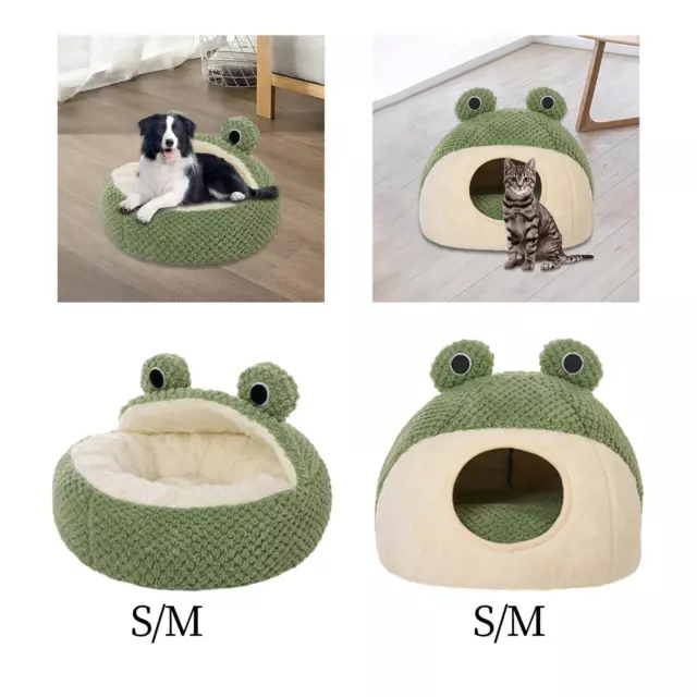 Pet Tent Cave Bed Cat Tent House Autumn Winter Self Warming Soft Dog Cat Bed