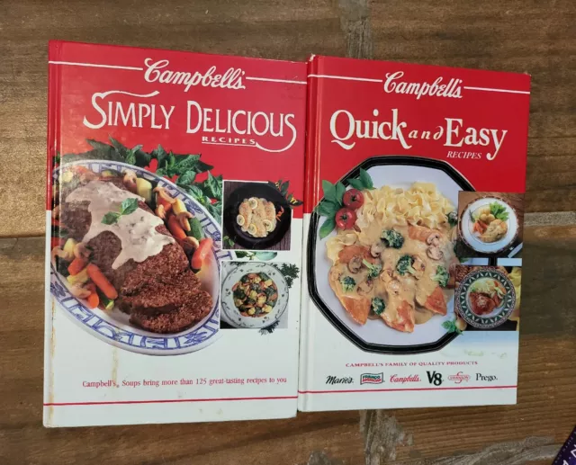 Campbell's Recipe Books Set- Simply Delicious Recipes - Quick and Easy