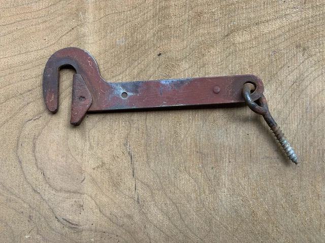 Vintage Gate Door Shed Barn Door Hook for Latch Lock Rustic Cabin Restore