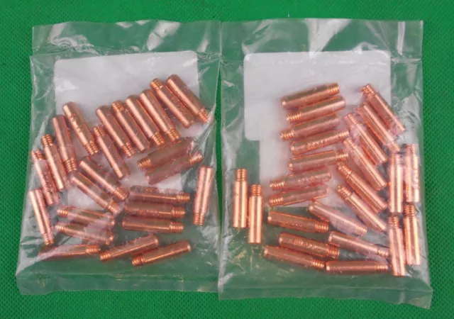 50Pcs 0.9mm*11-35 Tweco Style Mig Contact Tips 0.9mm*11-35 Tweco Style Mig Tips