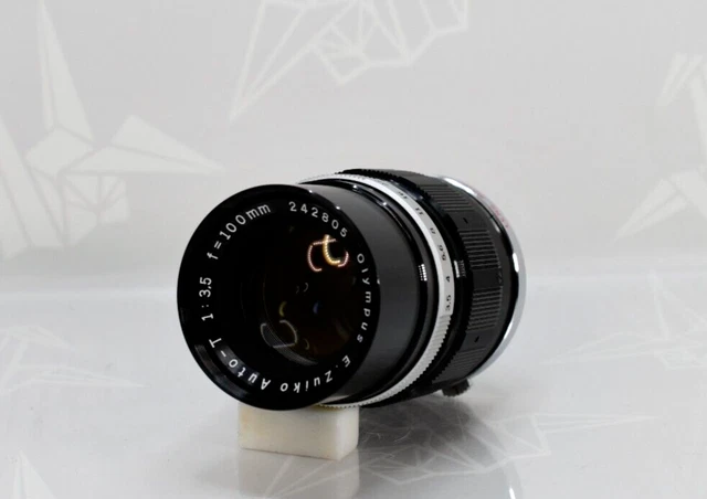 [ près De Mint + 3] Olympus E. Zuiko Auto-t 100mm F3.5 Mf Objectif pour Stylo F