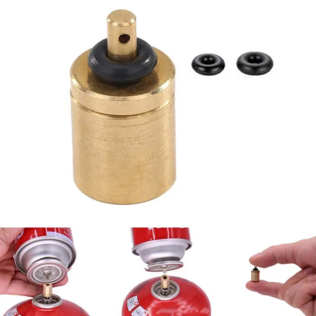 Premium Outdoor Camping Hiking Gas Refill Adapters Butane Canister Tanks